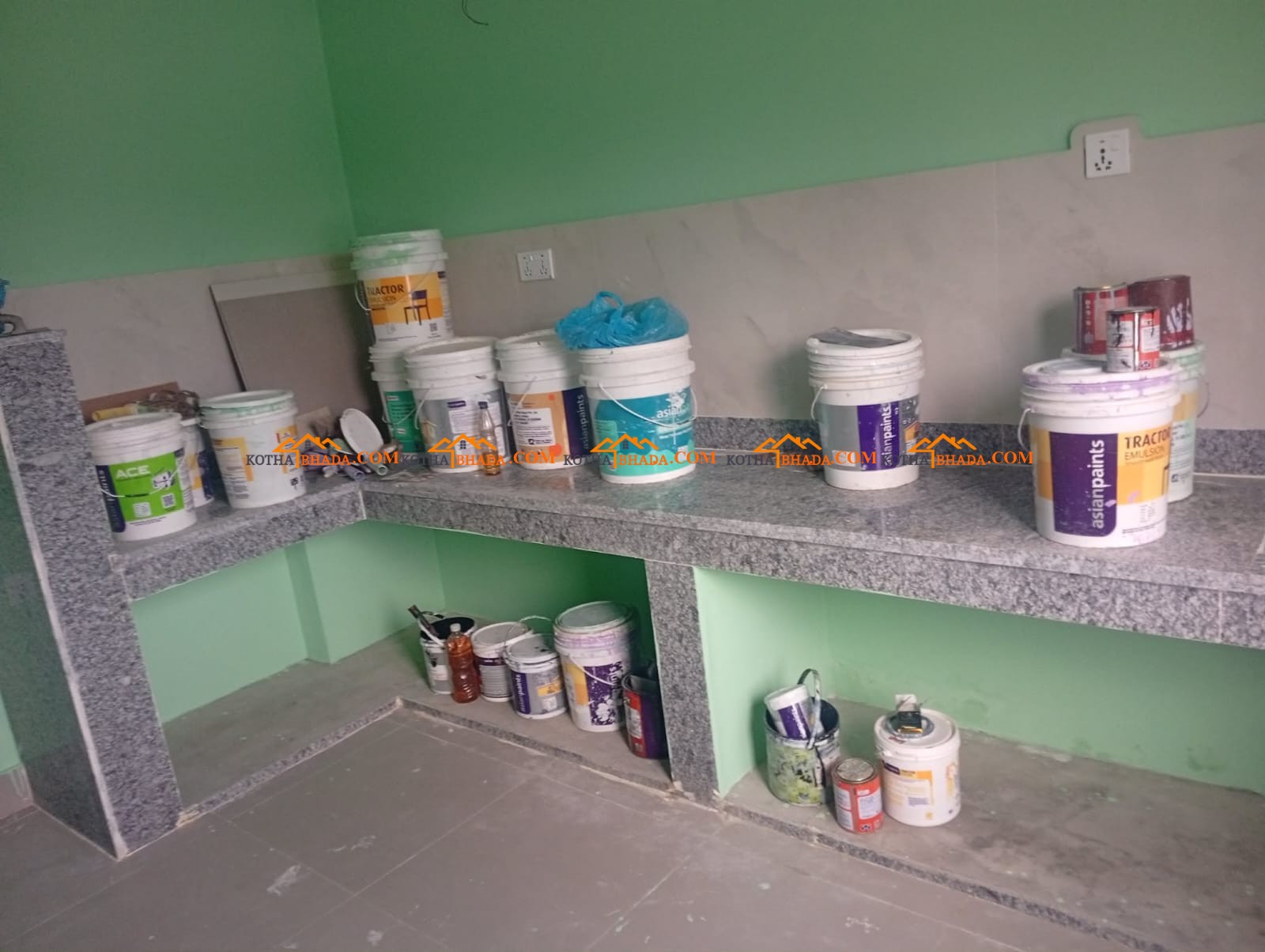 4 rooms 1st  floor flat for rent in Gothatar, Tej Binayak @22k